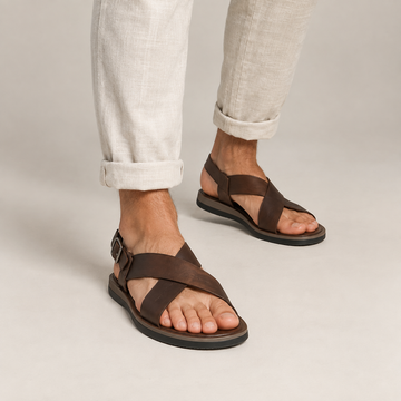 Herrensandalen