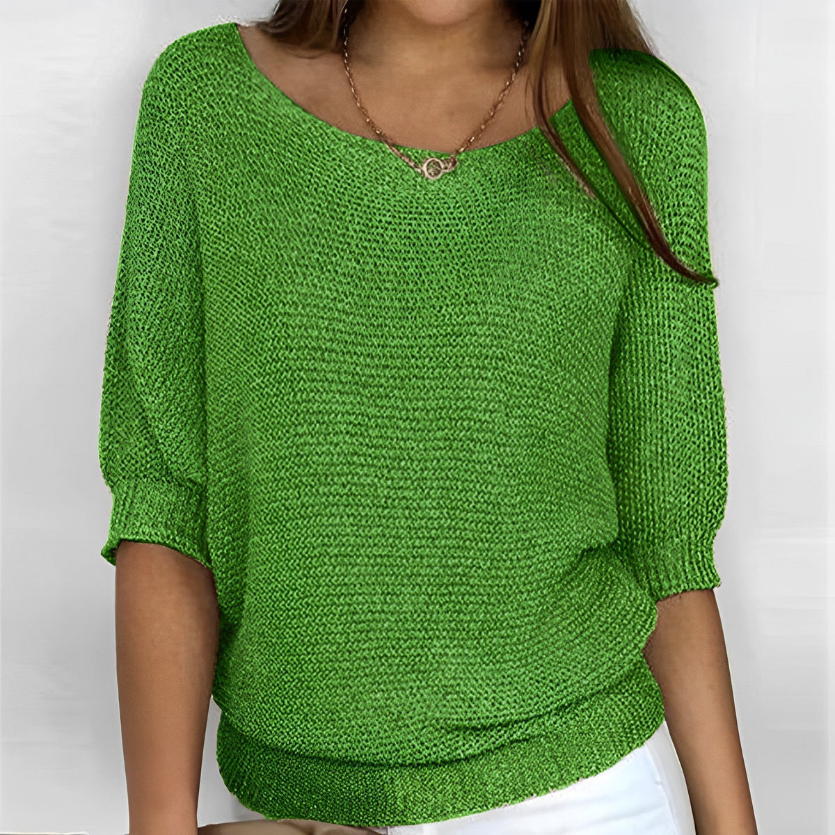 Leonie - Zeitgemäßer Rundhals-Pullover