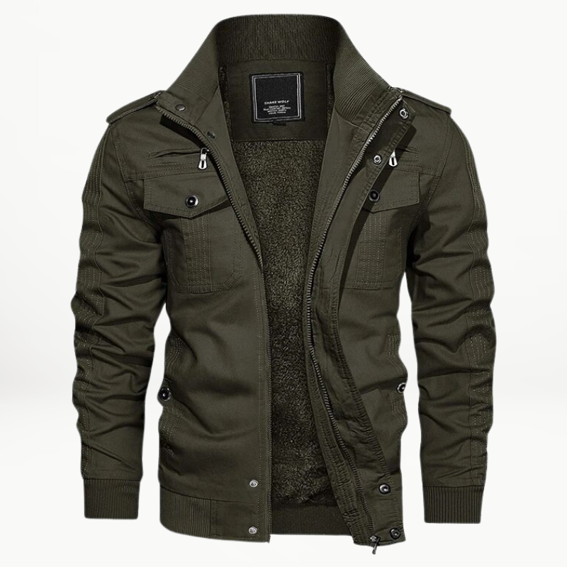 Jaxon - Bequeme, warme Jacke mit Zipper