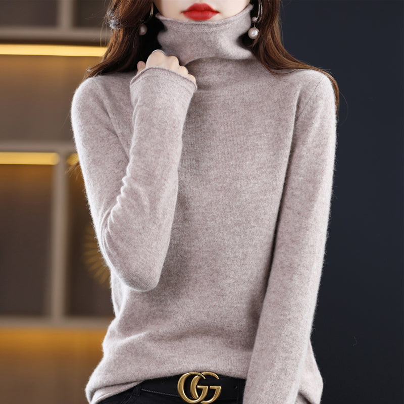 Akainu - Eleganter Rollkragenpullover