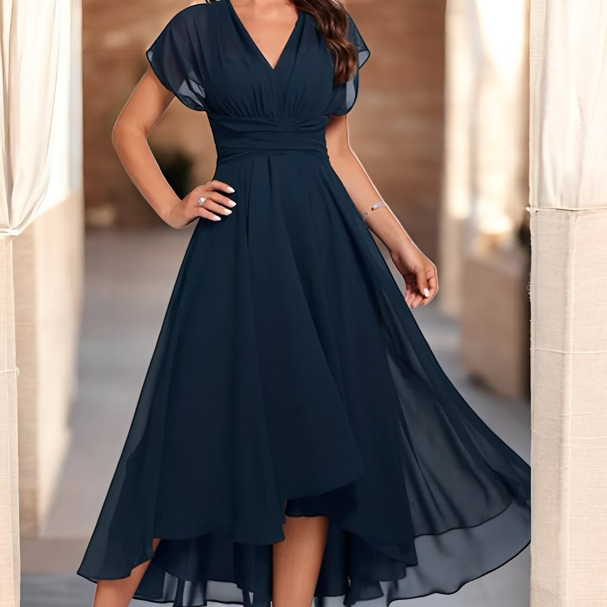 Nathalie - Klassisches Damenkleid