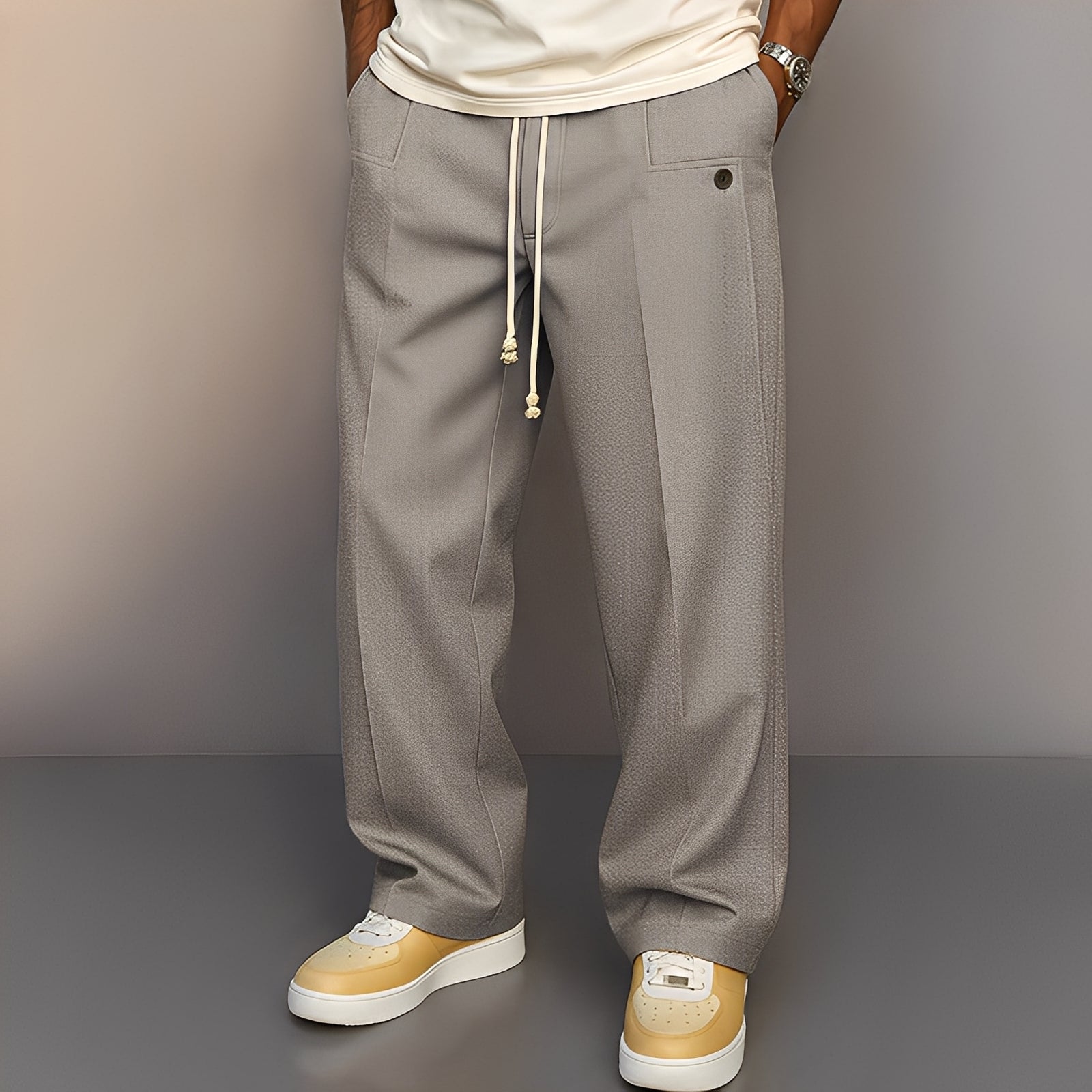 Kevin - Herrenhose mit komfortabler und lockerer Passform