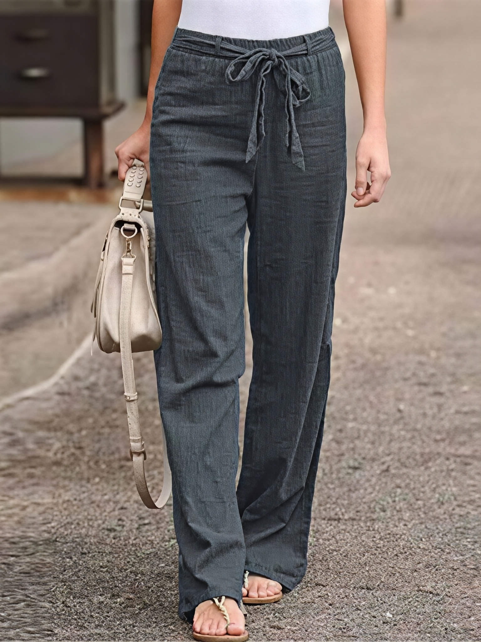 Rosanne Hose - Elegante Damen Stoffhose