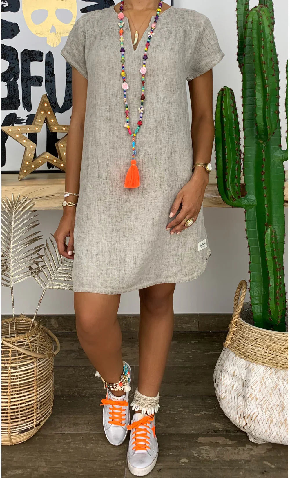 Gina - Lässiges Sommerkleid