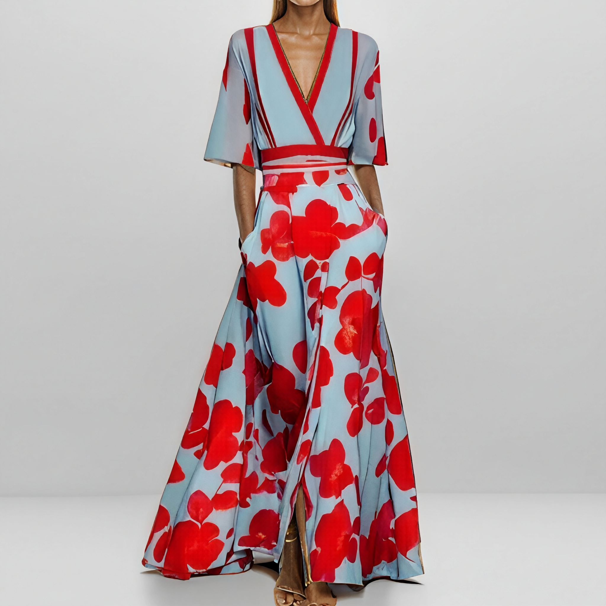 Dolores - Damen Kleid mit Muster
