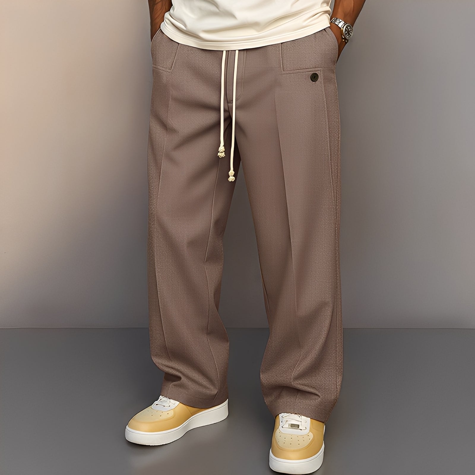 Kevin - Herrenhose mit komfortabler und lockerer Passform