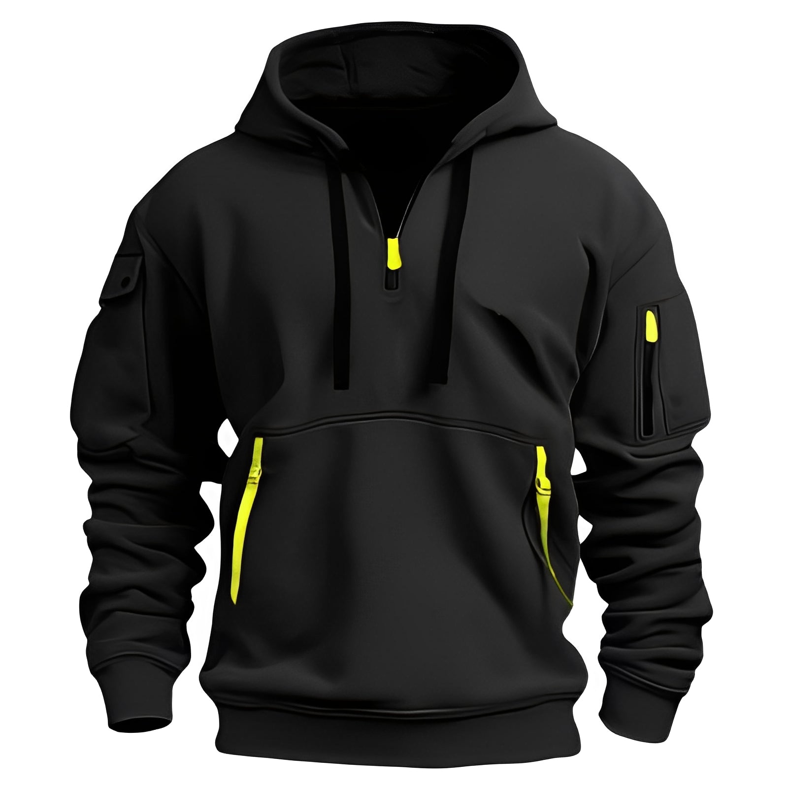 Burton - Eleganter Hoodie mit halbem Reißverschluss