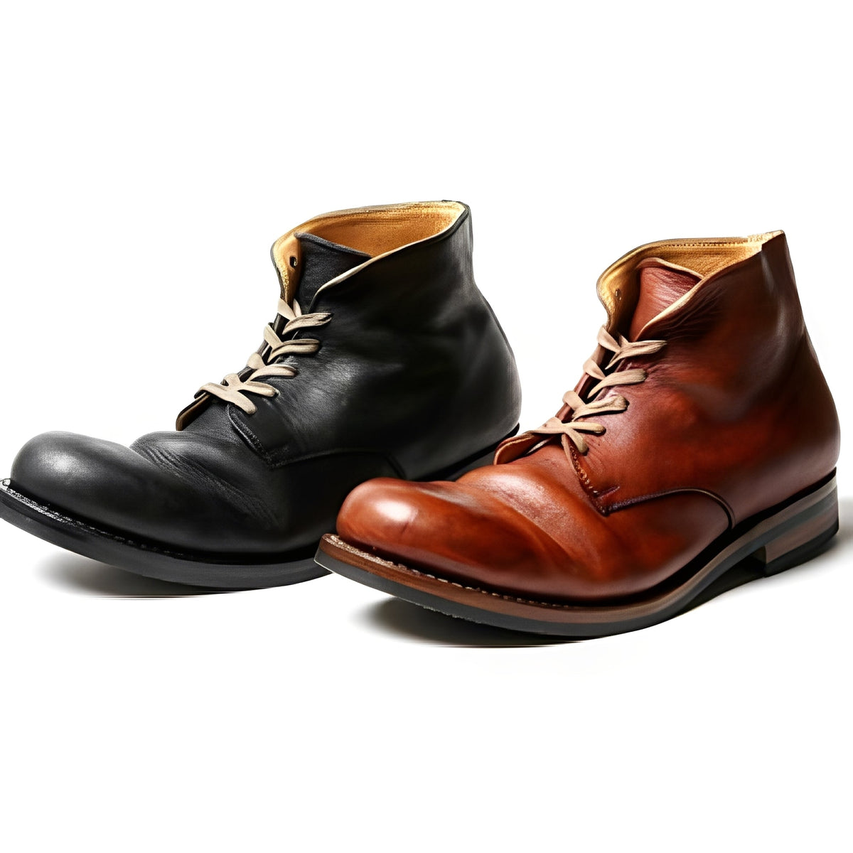 Roscoe - Traditionelle Herrenschuhe mit runder Spitze