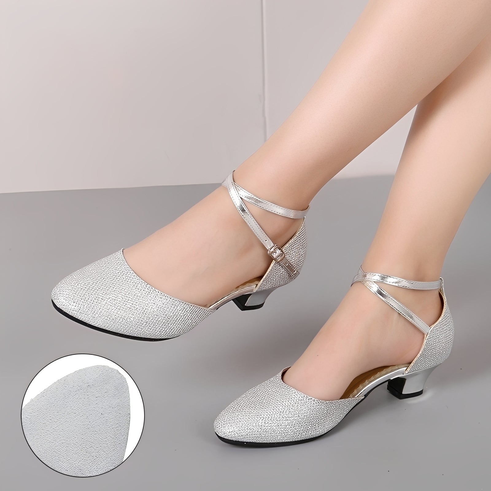 Carrie - Glanzvolle Damensandalen