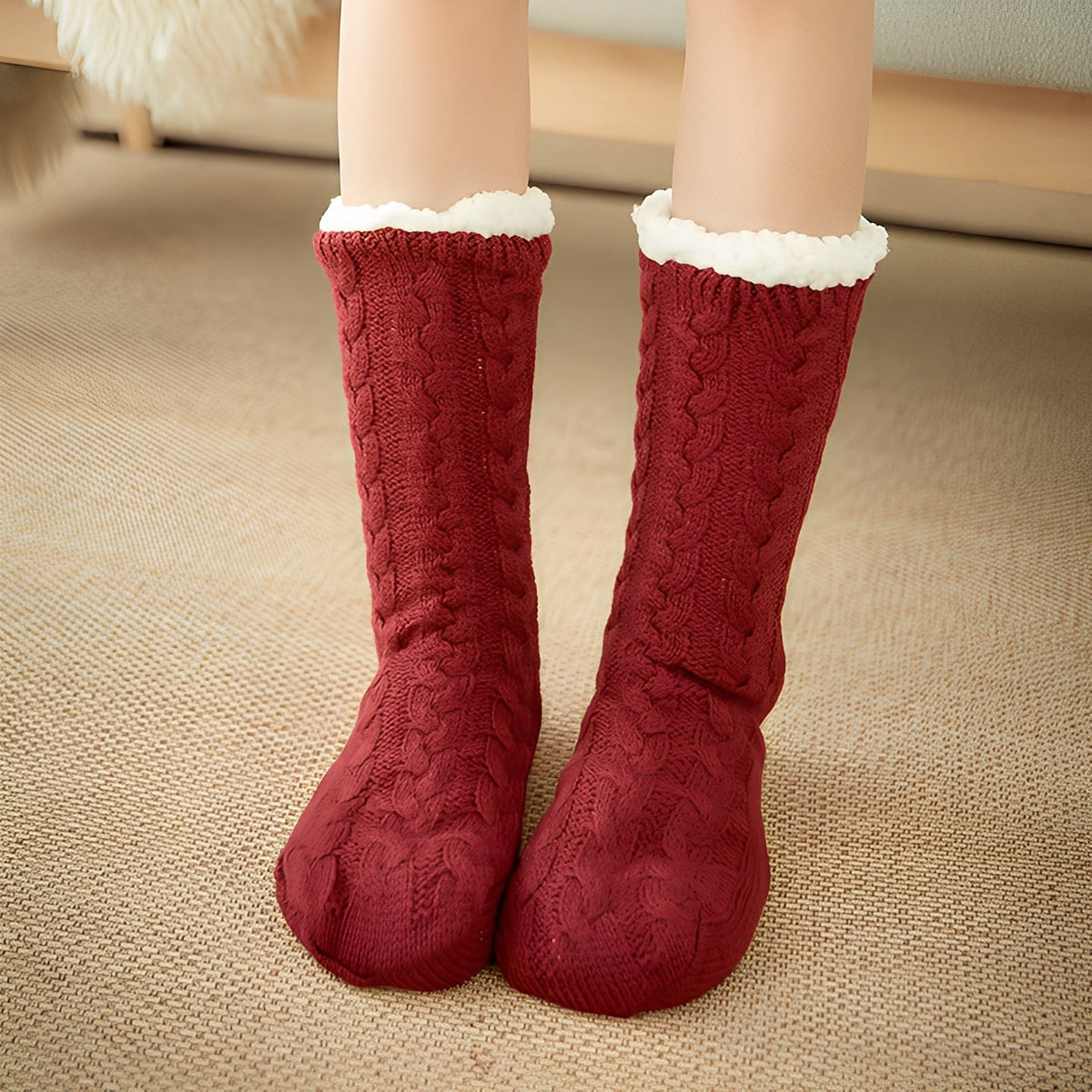 Jessica - Komfortable Damensocken für kalte Wintertage