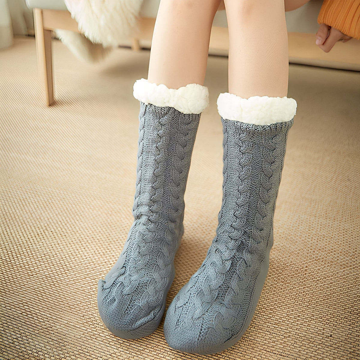 Jessica - Komfortable Damensocken für kalte Wintertage