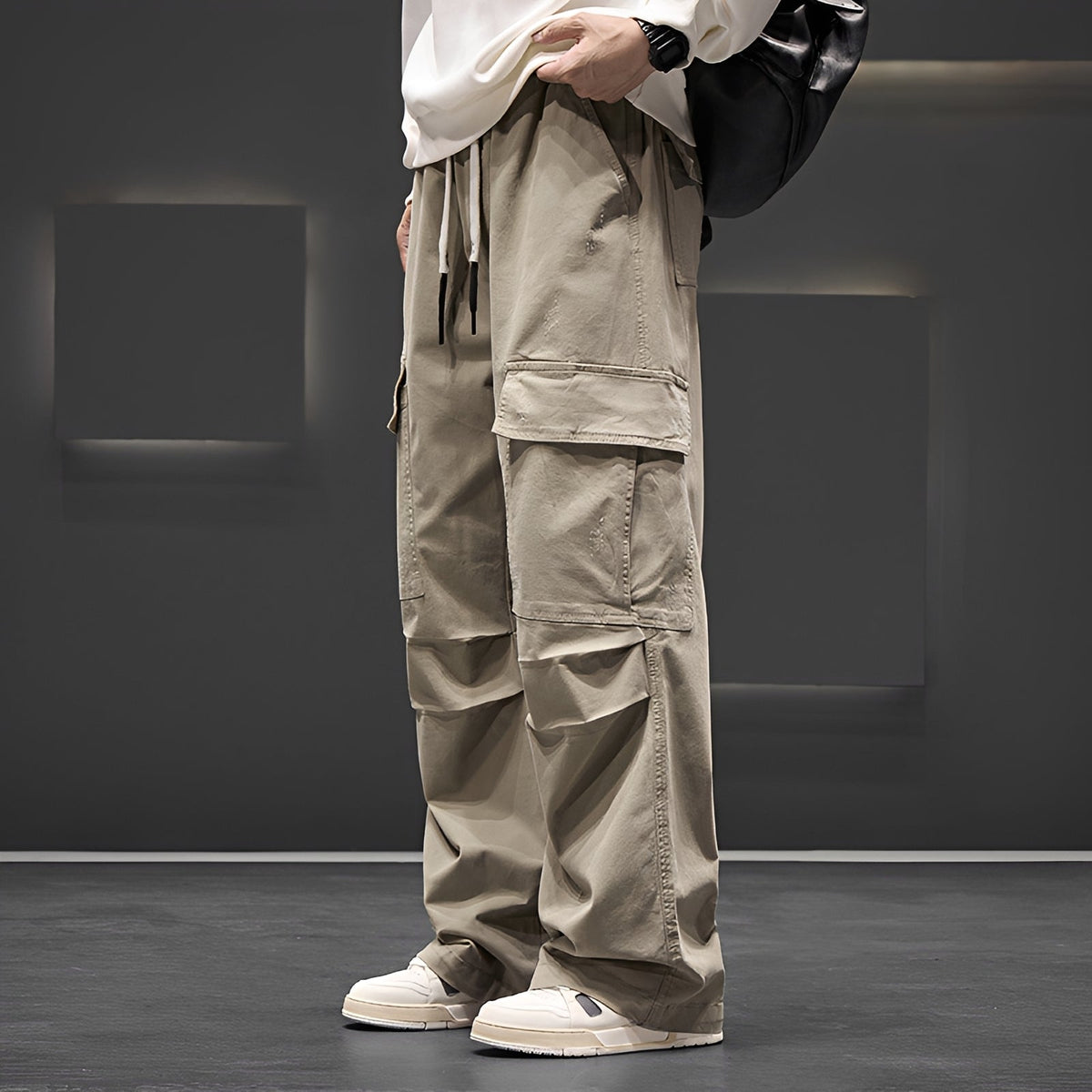 Brennan - Bequeme weite Cargo-Hosen