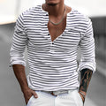 Thomson - Stilvolles Langarmshirt mit Streifen