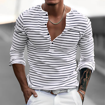 Thomson - Stilvolles Langarmshirt mit Streifen
