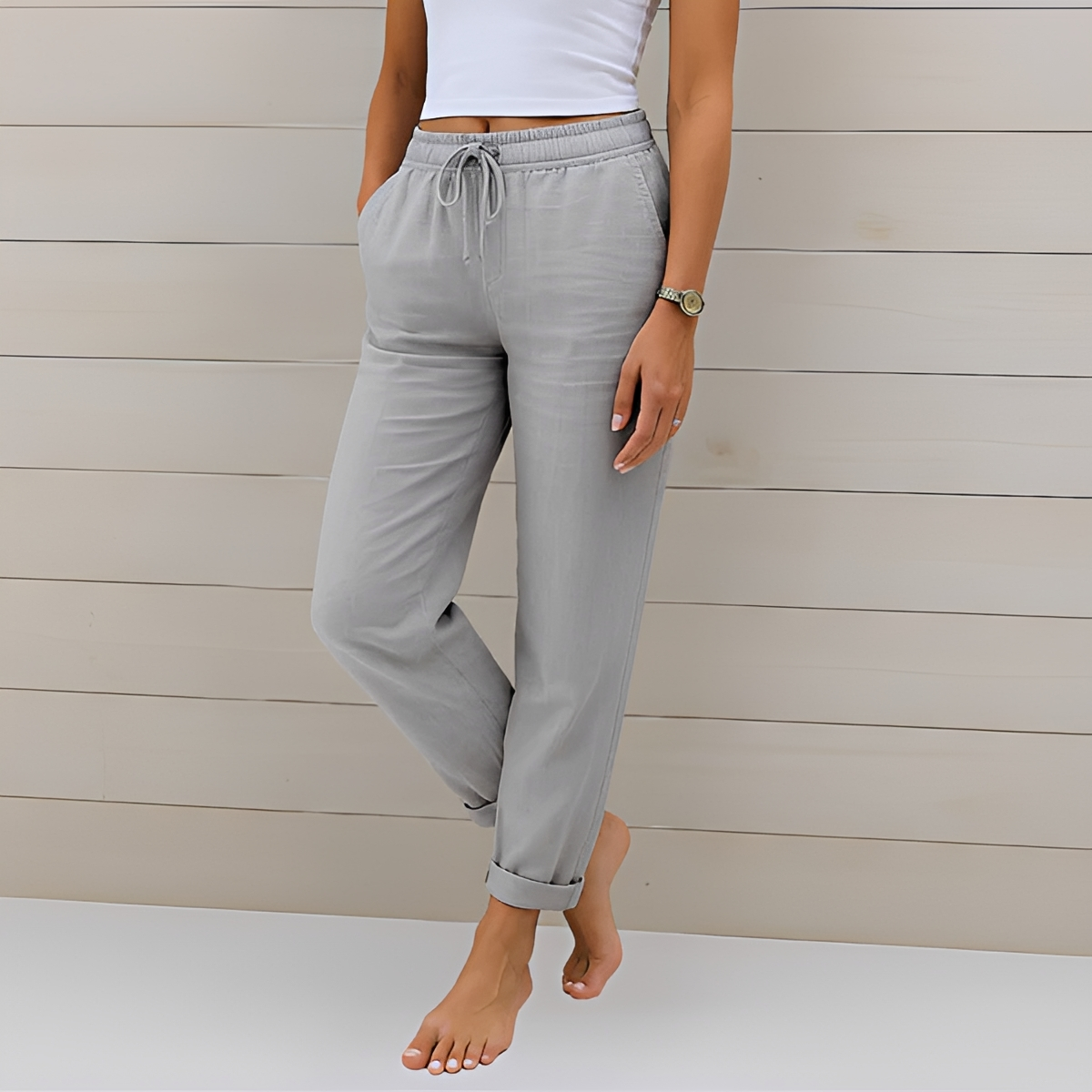 Audrey - Bequeme Hosen mit Zugband