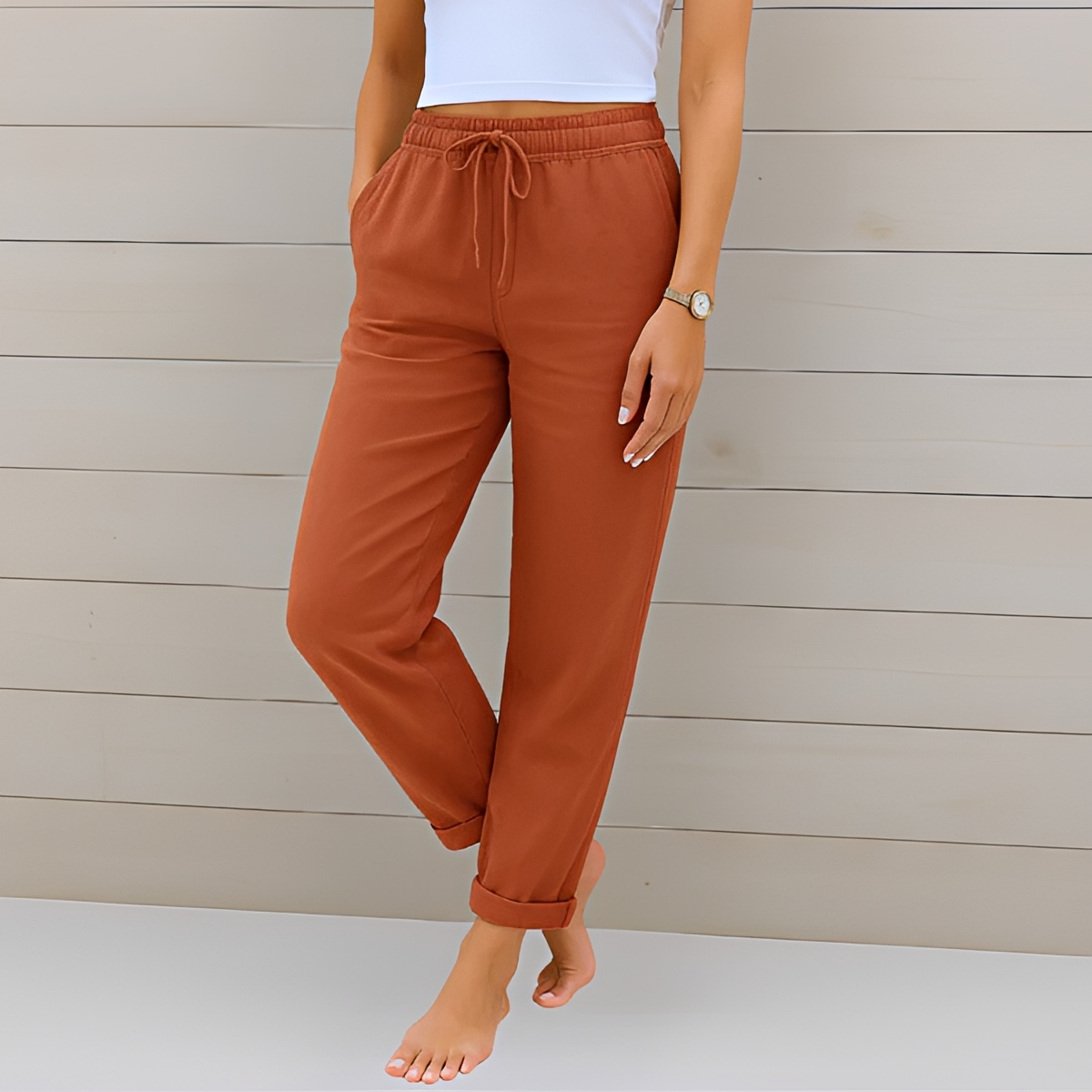 Audrey - Bequeme Hosen mit Zugband