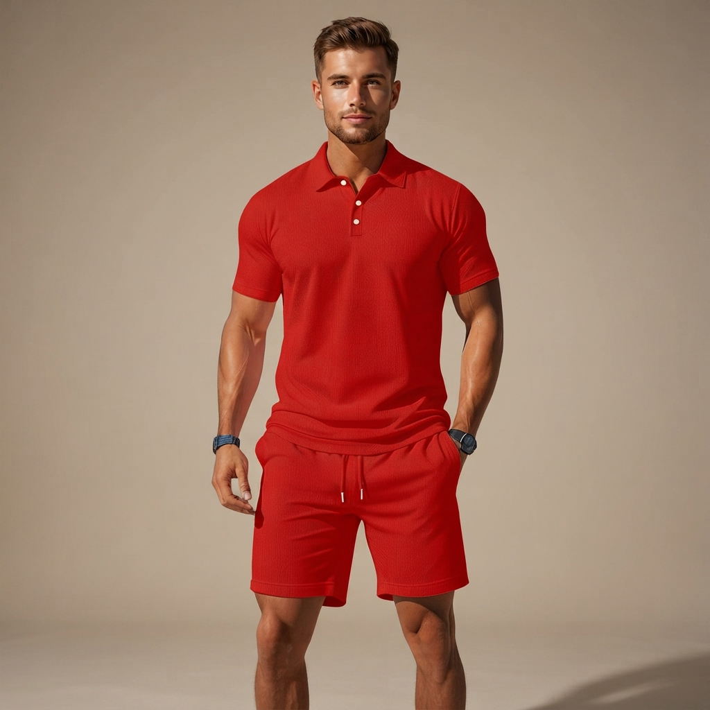 Ollie - Komfortables und leichtes Freizeit-Shorts-Set