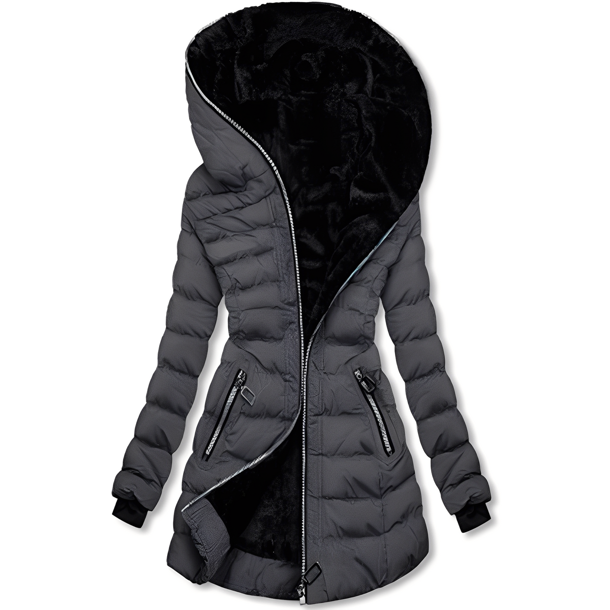 Jasmine - Modische Damenjacke mit Kapuze