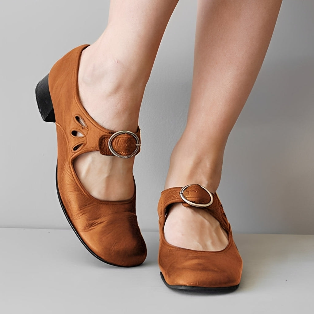 Navie - Bequeme Zehensandalen mit rundem Design