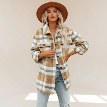 Mailys - Bequeme Bluse mit Knopfleiste