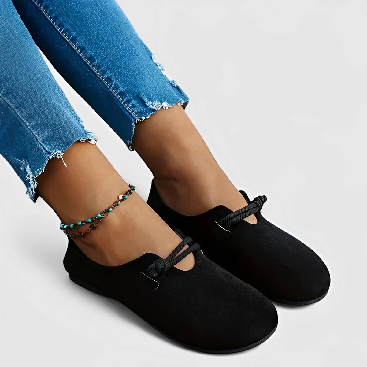 Marjorie - Bequeme Rundzehenschuhe