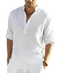 Tristan - Angenehmes Shirt mit V-Ausschnitt