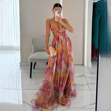 Lucinda - Stilvolles und fließendes Maxikleid