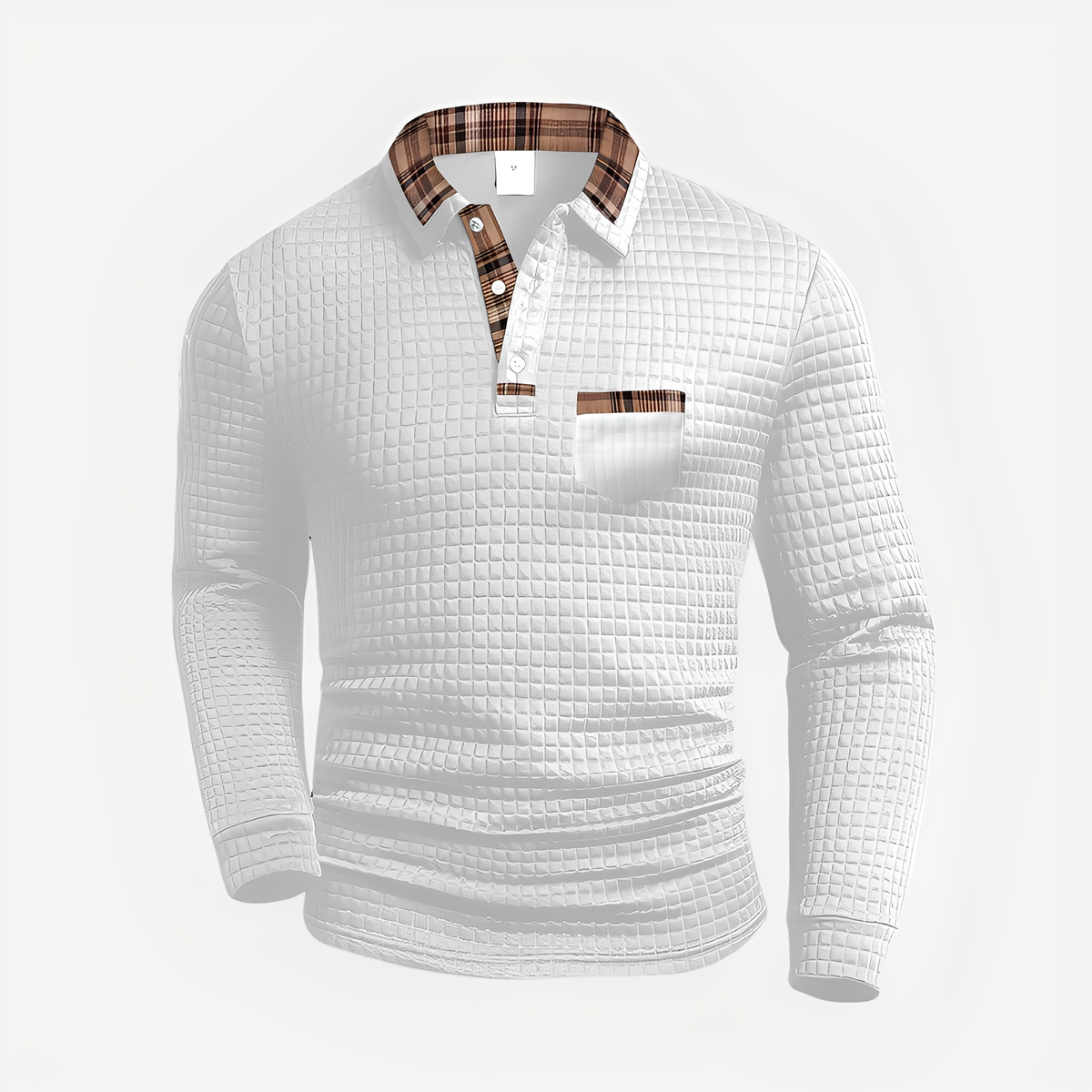 Morris - Schickes Langarm-Poloshirt