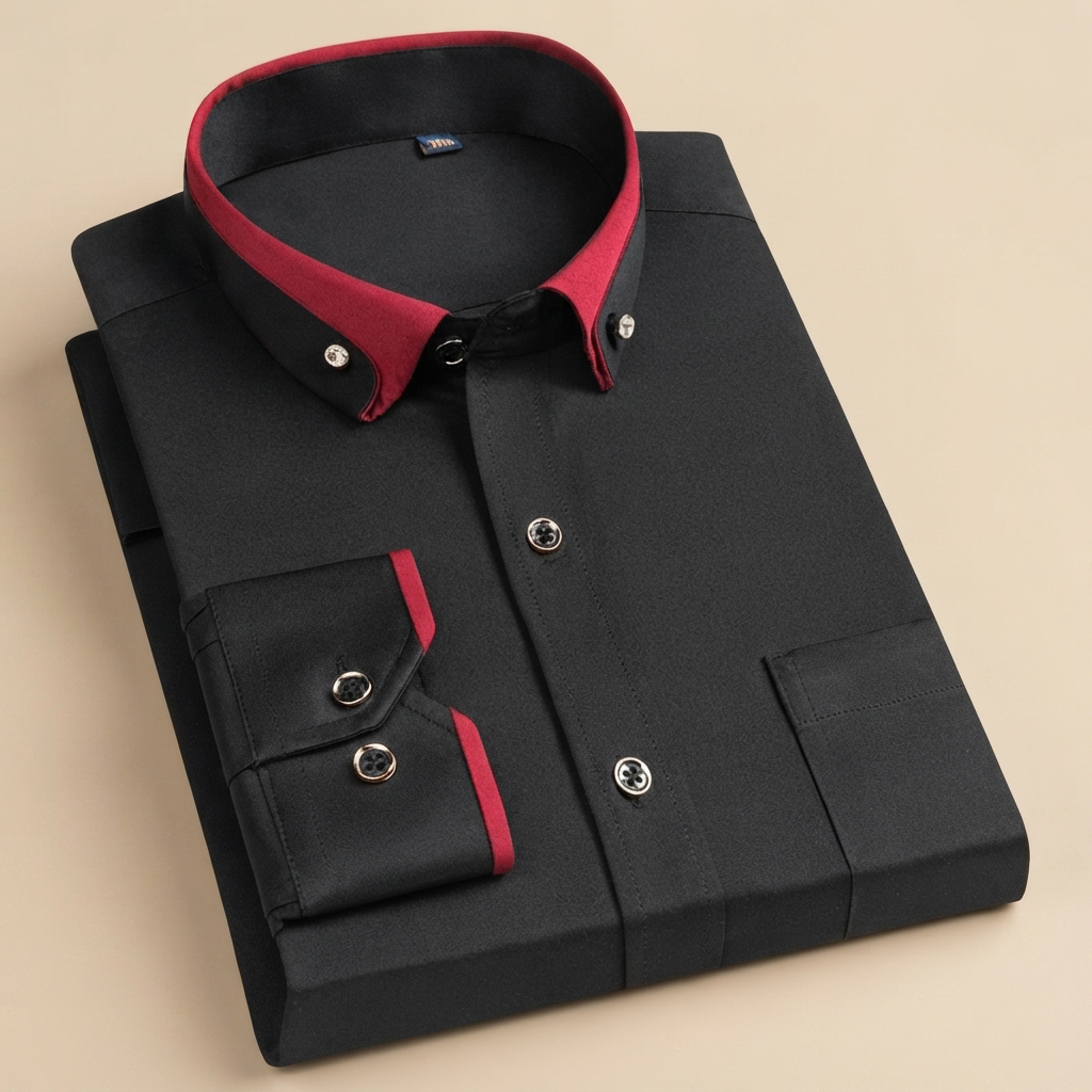 Giovanni - Anpassbares Langarm-Poloshirt
