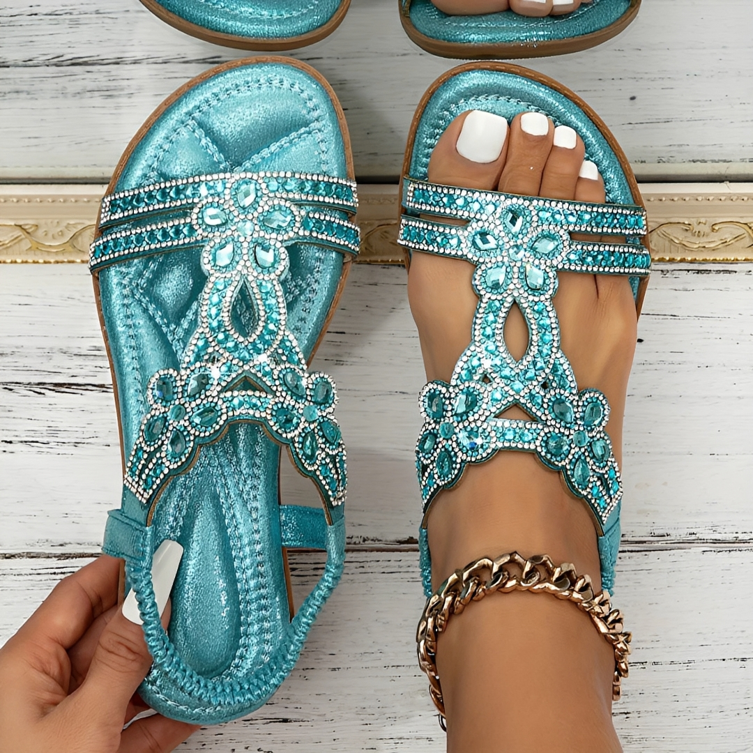 Rhian - Bohemian-Stil Sandalen