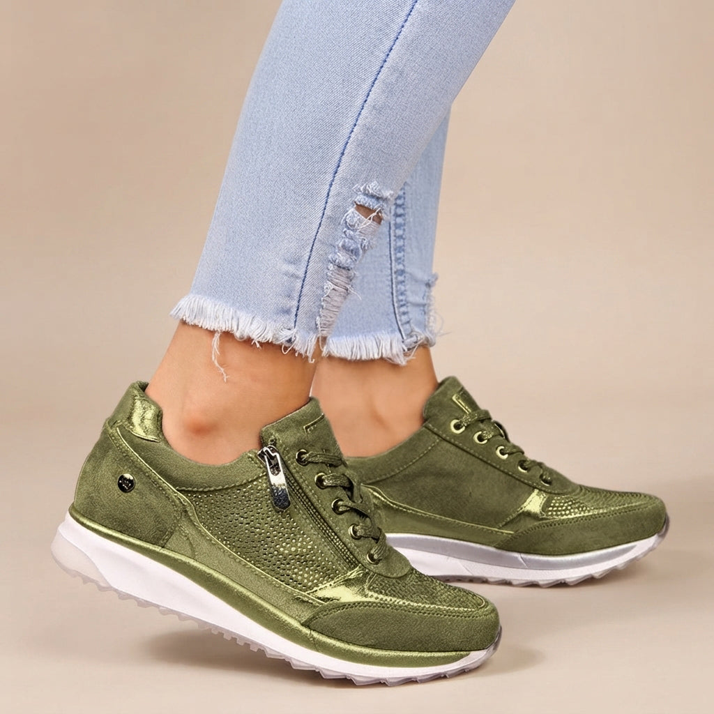 Gayle - Komfortable Schnürschuhe