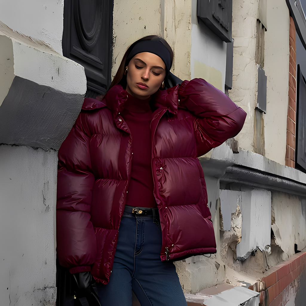 Rozanne - Jacke mit abnehmbarer Kapuze