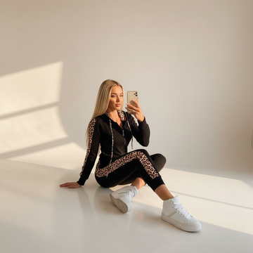 Krestell - Elegantes Set mit Hose und Jacke mit Reißverschluss