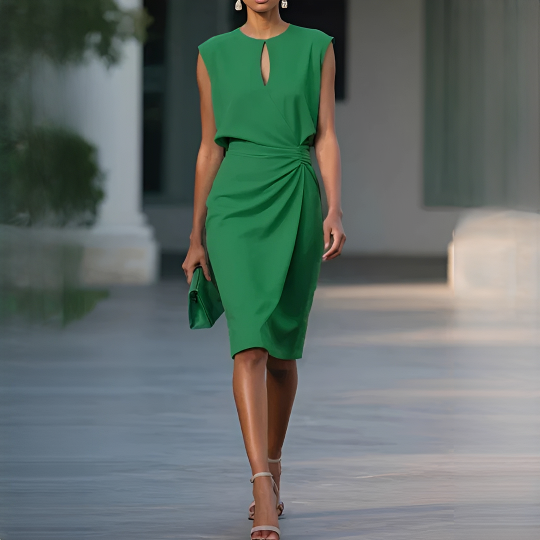 Mirabel - Stilvolles, elegantes ärmelloses Kleid
