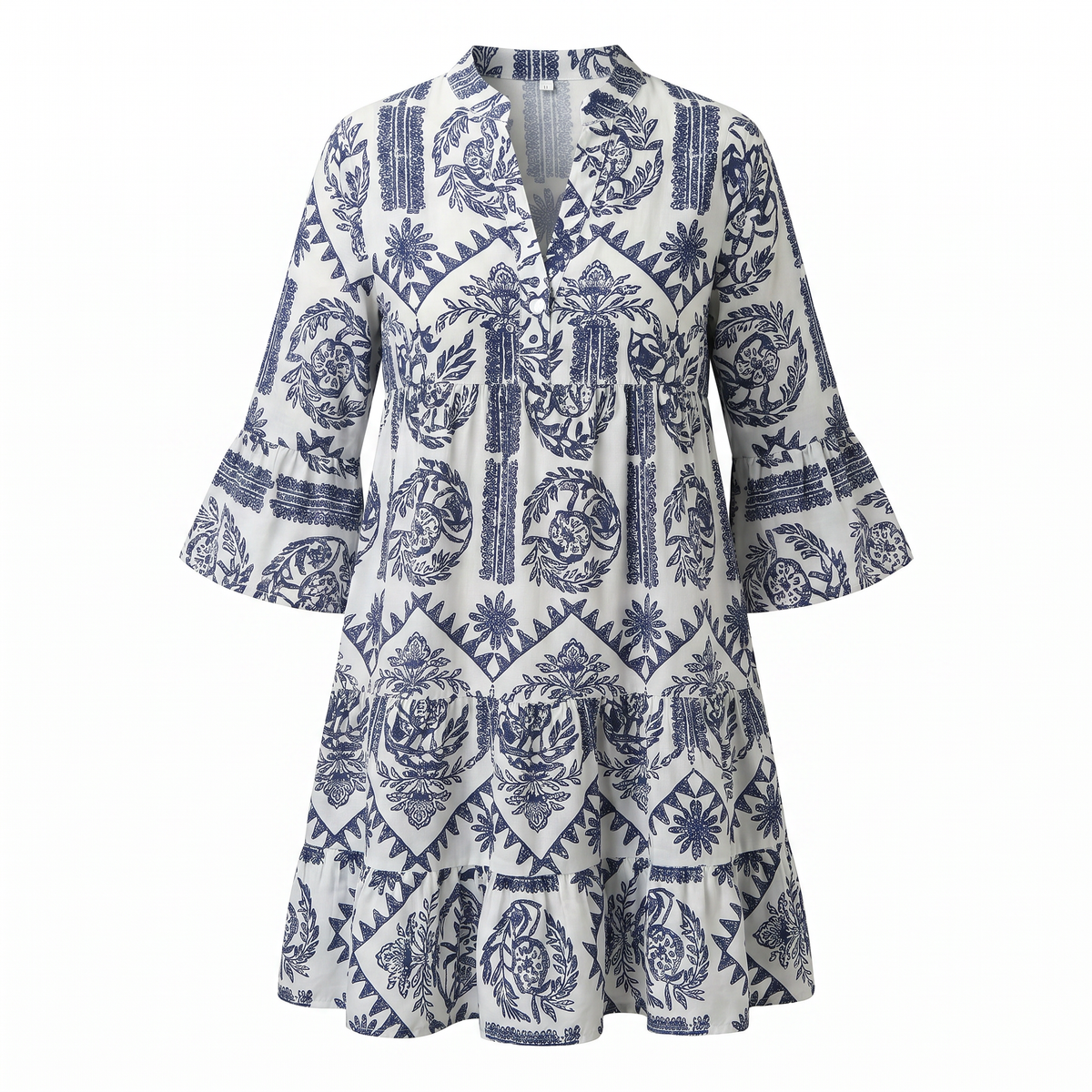 Krisella - Schickes Boho-Midi-Kleid
