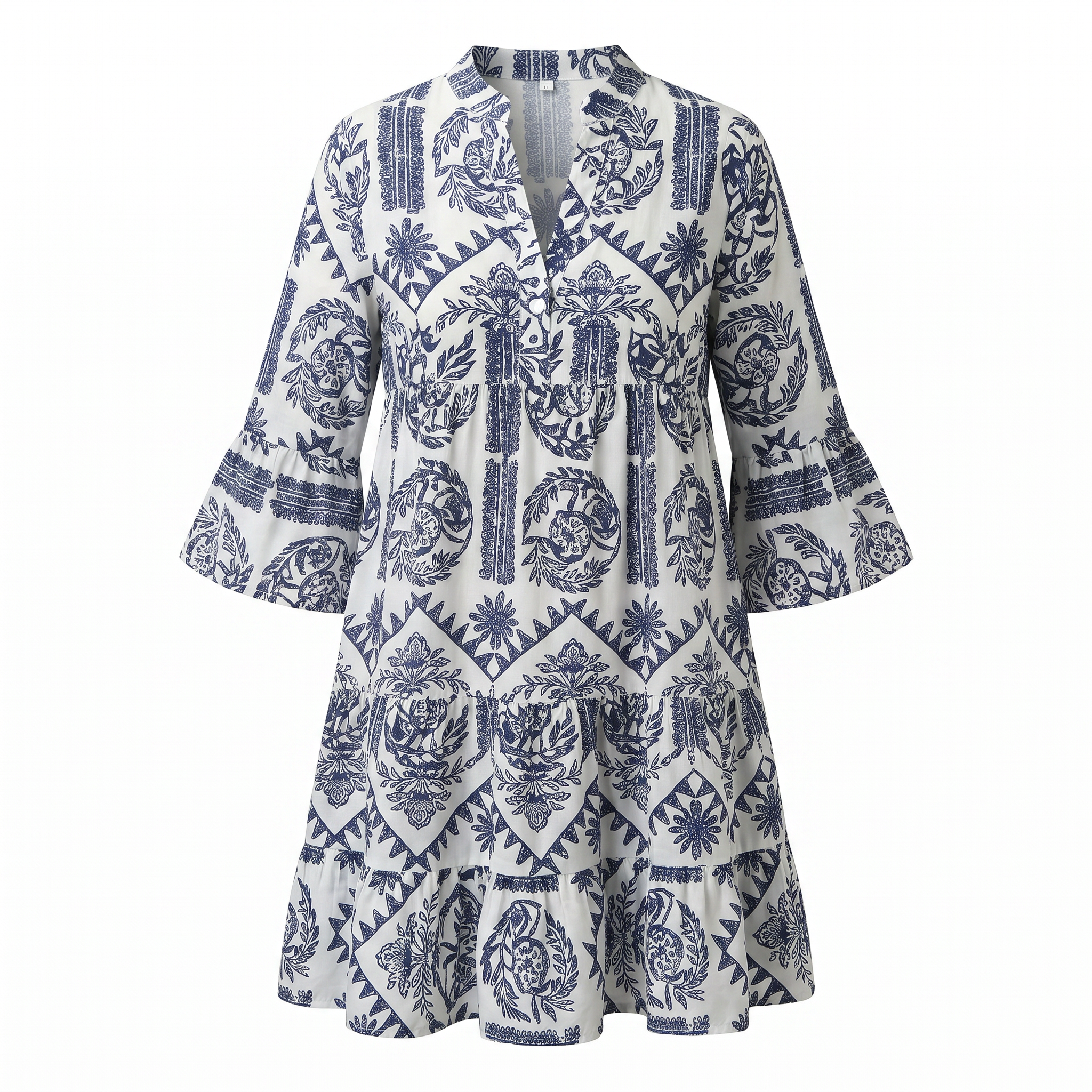 Krisella - Schickes Boho-Midi-Kleid