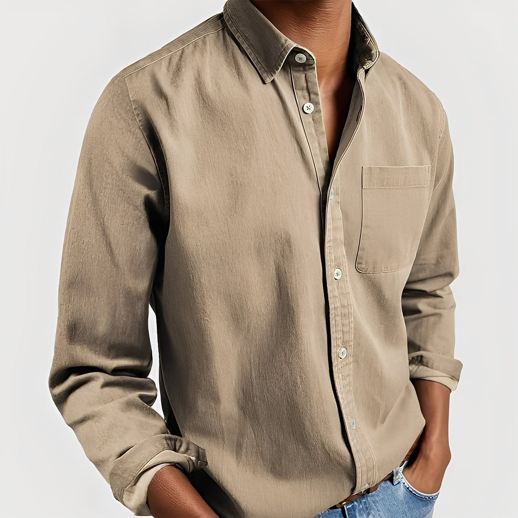 Gauvain - Elegantes Herren-Langarmhemd