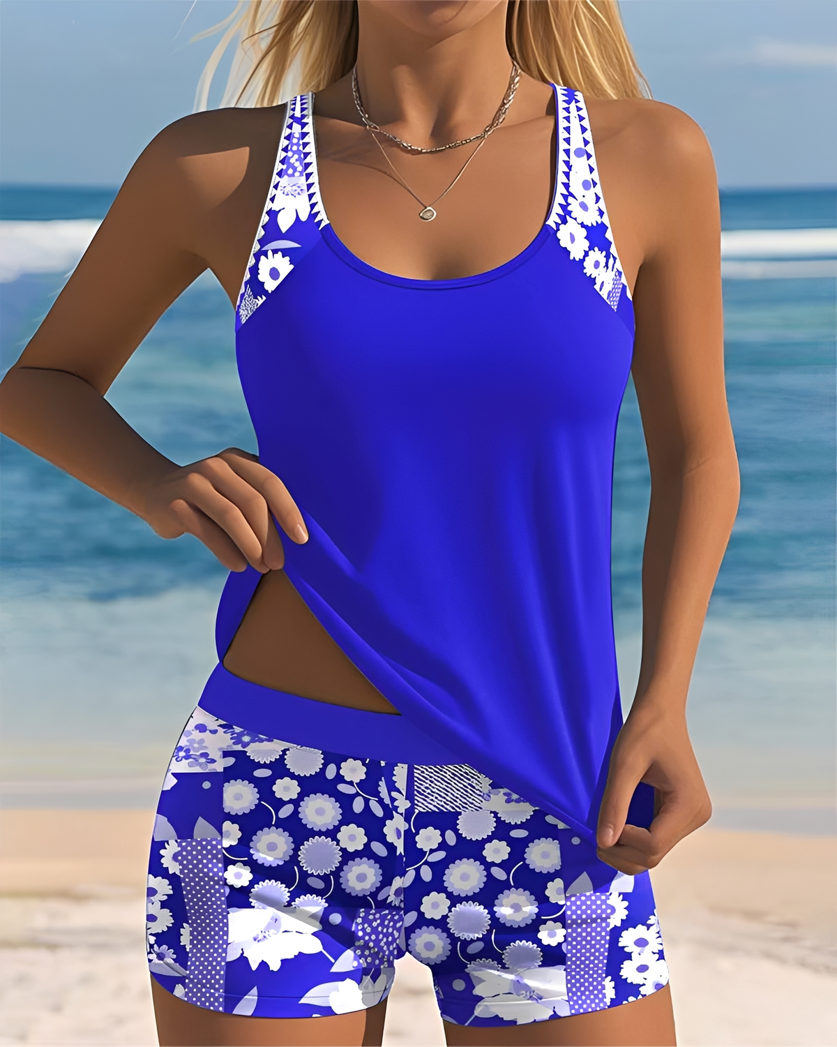 Jasmeen - Trendiges Tankini-Set