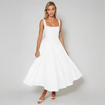 Yarabelle - Elegantes Midikleid mit Trägern
