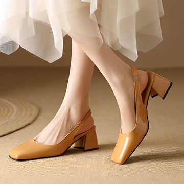 Kristen - Elegante Schuhe mit eckigem Absatz
