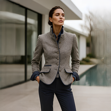 Valerie - Schicke Jacke mit hohem Kragen