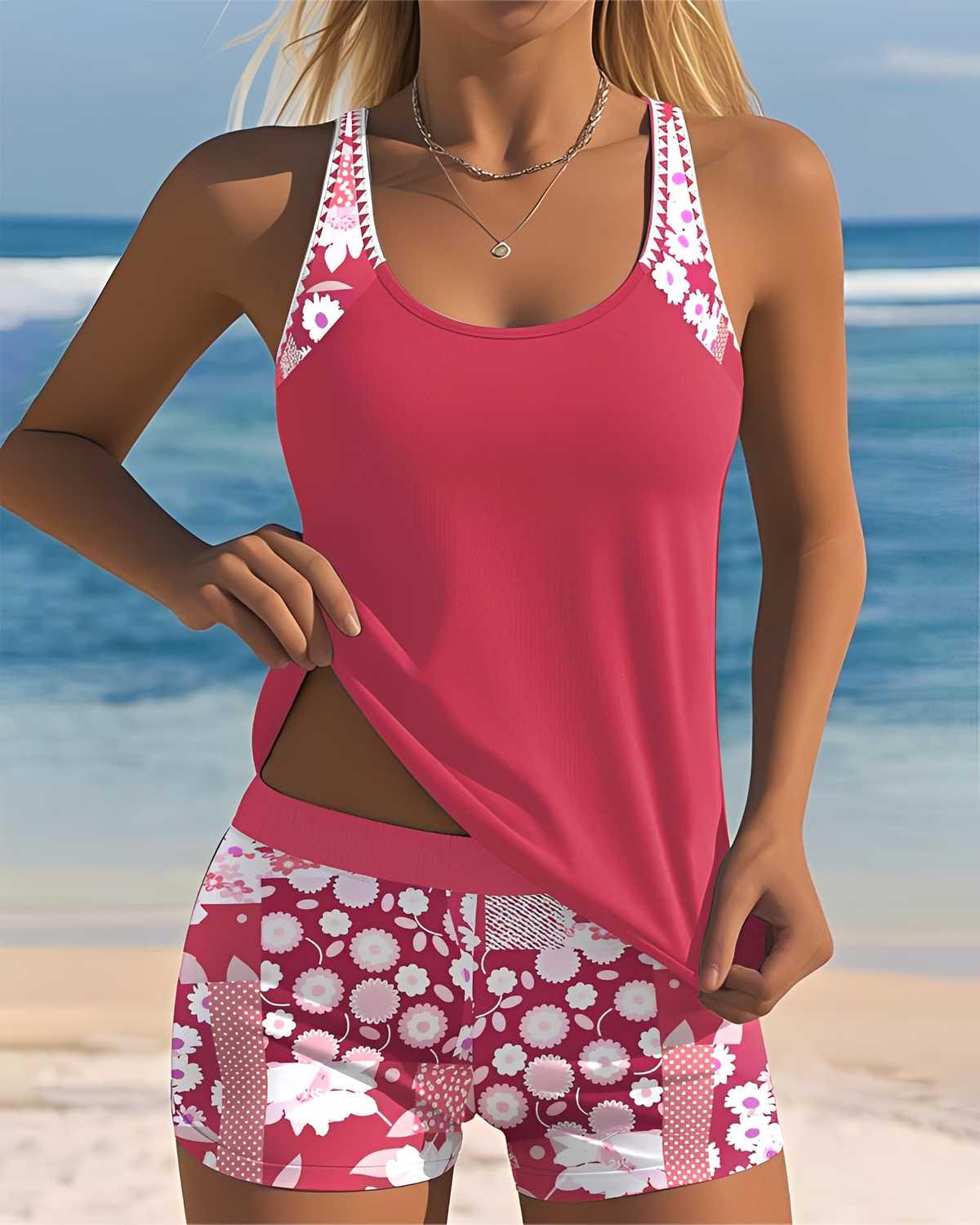 Jasmeen - Trendiges Tankini-Set