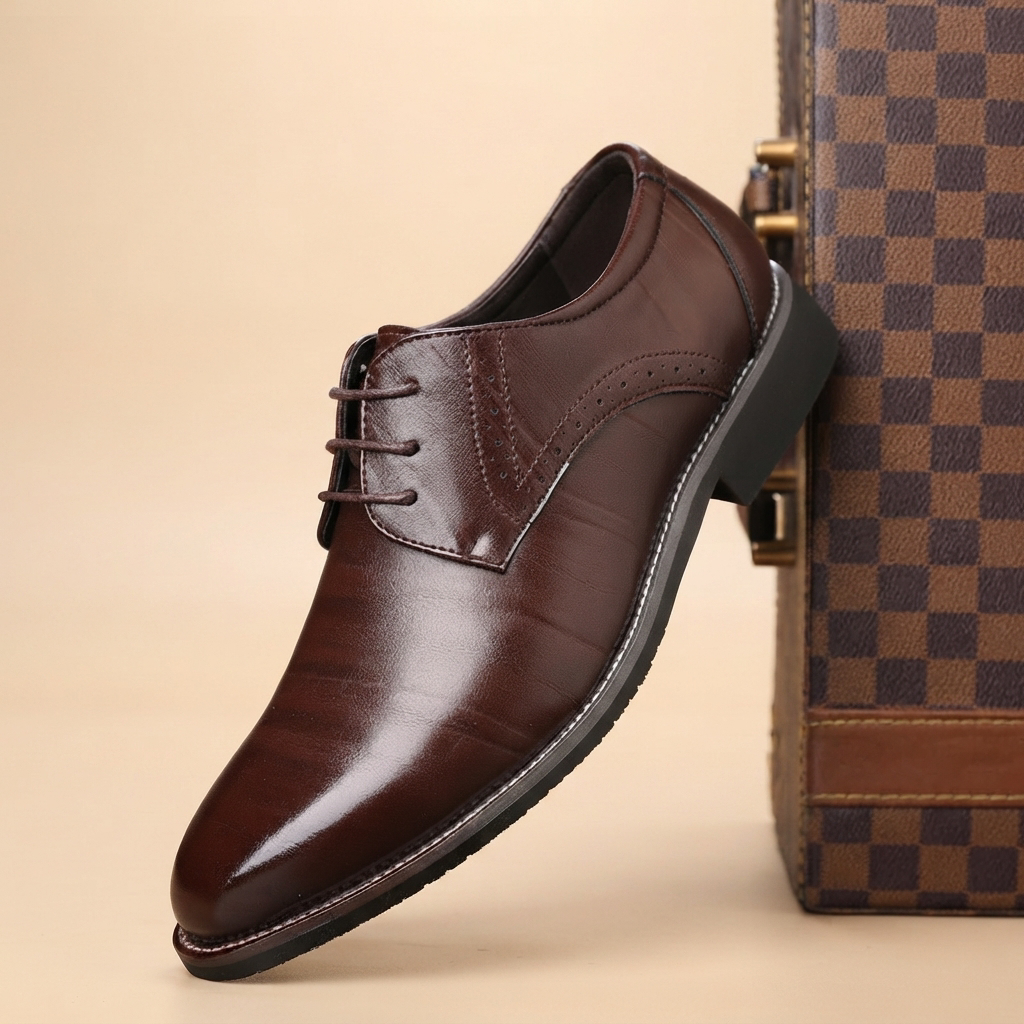 Tristan - Angenehme, formelle Schnürschuhe