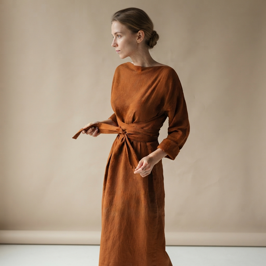 Ashlee - Lässiges Maxikleid ohne Gürtel