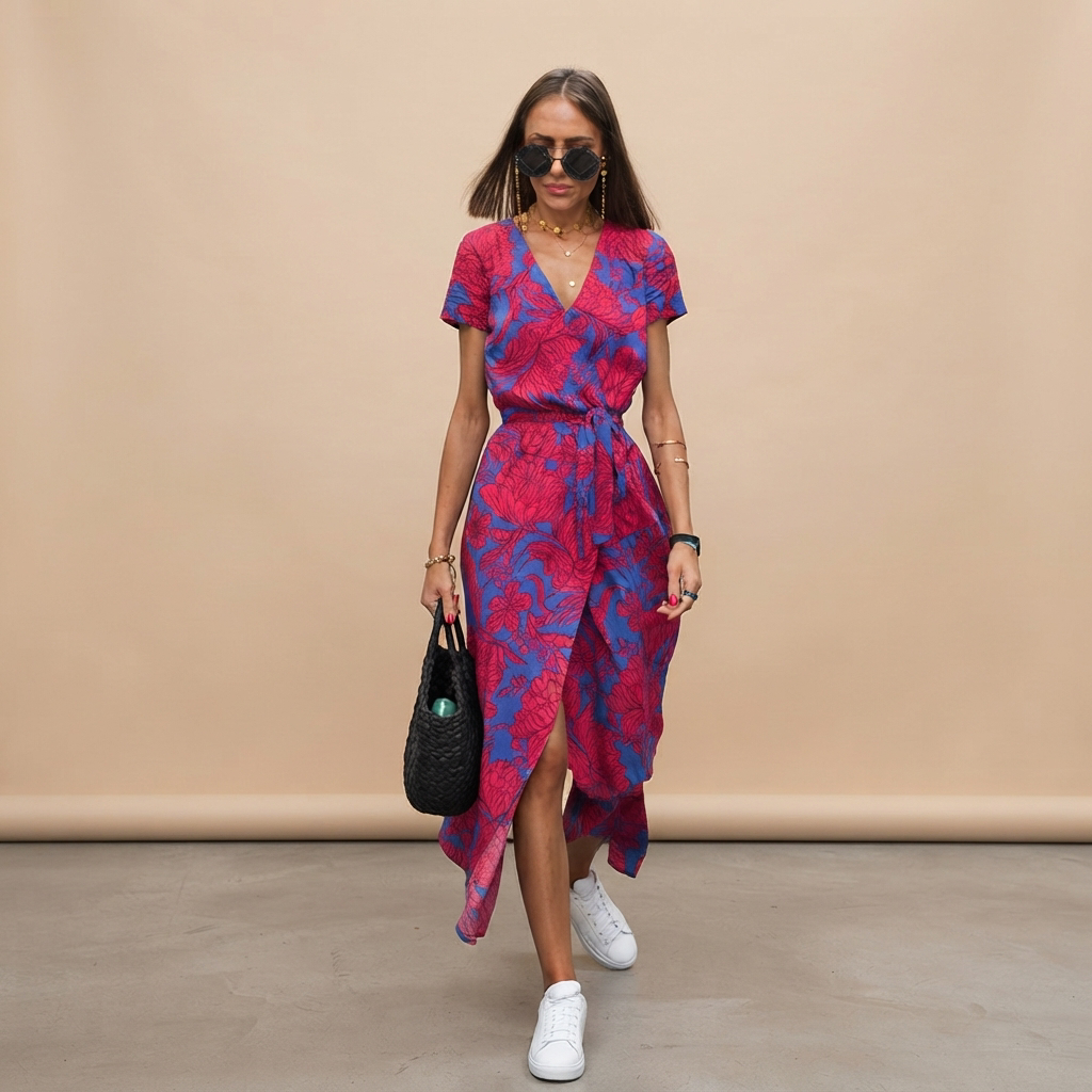 Sophie - Elegantes und leichtes Midikleid