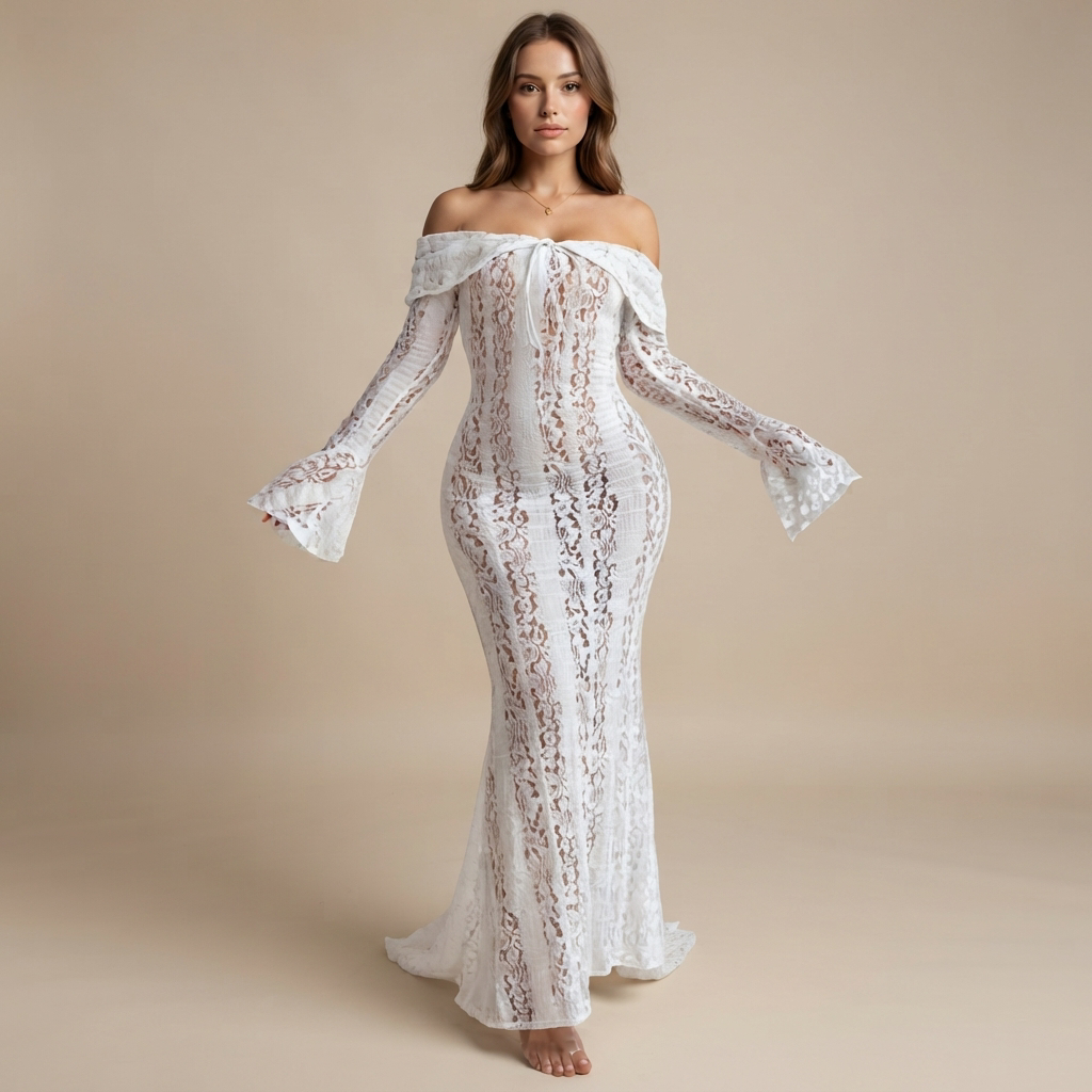 Juliana - Schickes Maxikleid mit Bindungsdetail