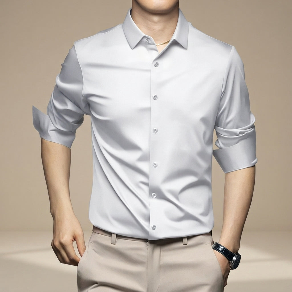 Esmaeel - Bequemes, knitterfreies Poloshirt