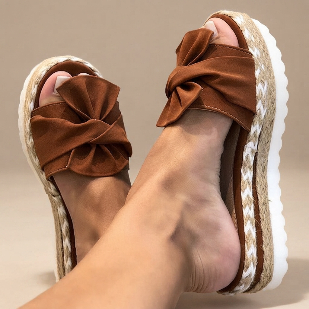 Claudia - Modische Sandalen mit Schleifen