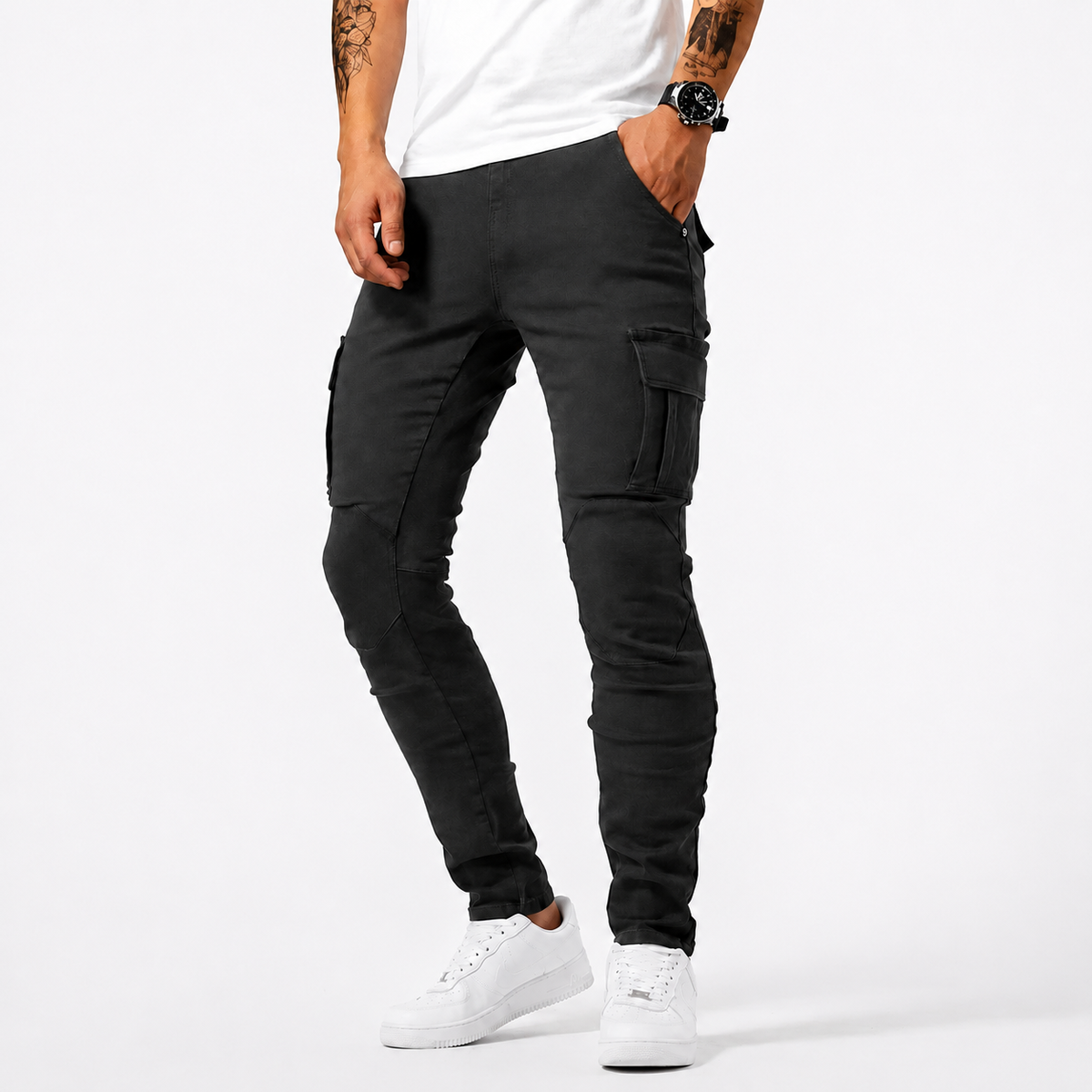 Zilton - Bequeme Slim-Fit-Cargohose