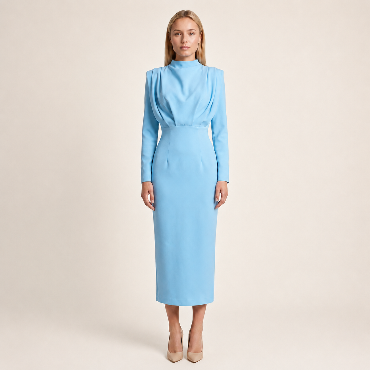 Darby - Elegantes Kleid mit langen Ärmeln